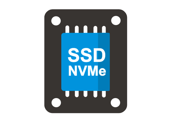 Alojamento NVMe SSD